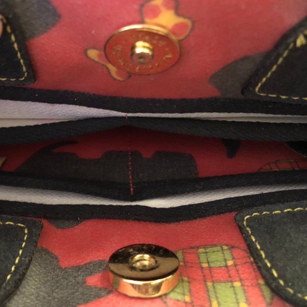 Dooney & Bourke Red Scottie Tassel Tote purse crossbody handbag/pocketbook—NWOT - Picture 4 of 7